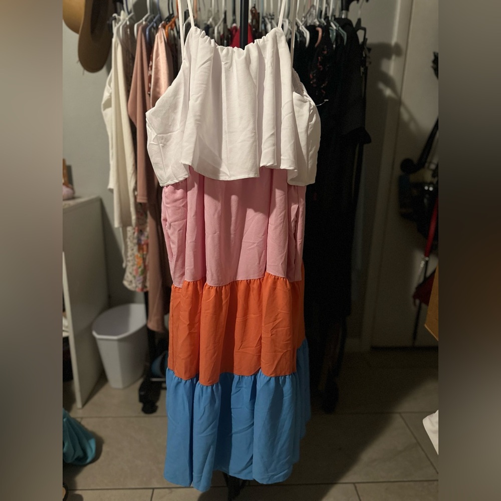 Summer dress. Time and Tru, size XXL